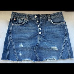 Free PeopleJean Skirt
